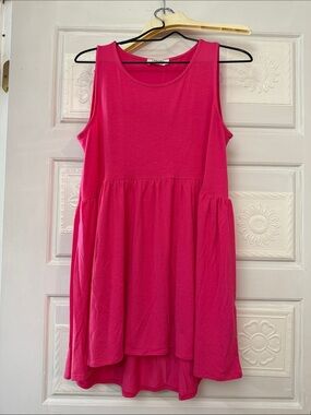 Pink tank by zenana size medium
